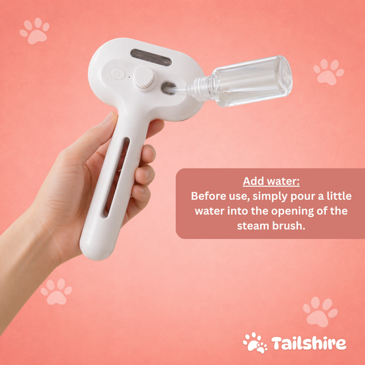 Steam Brush – how to add water