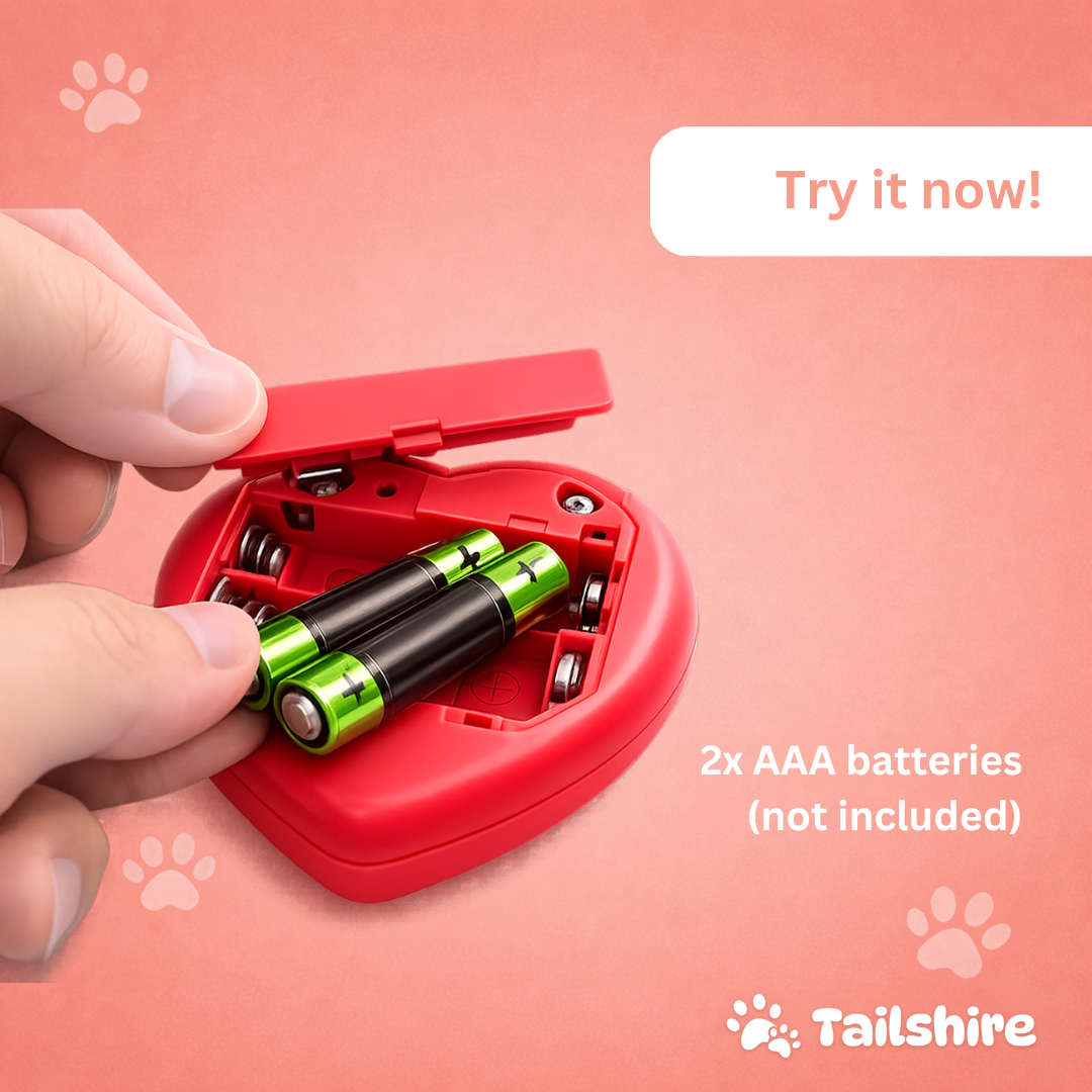 2x AAA batteries (not included)