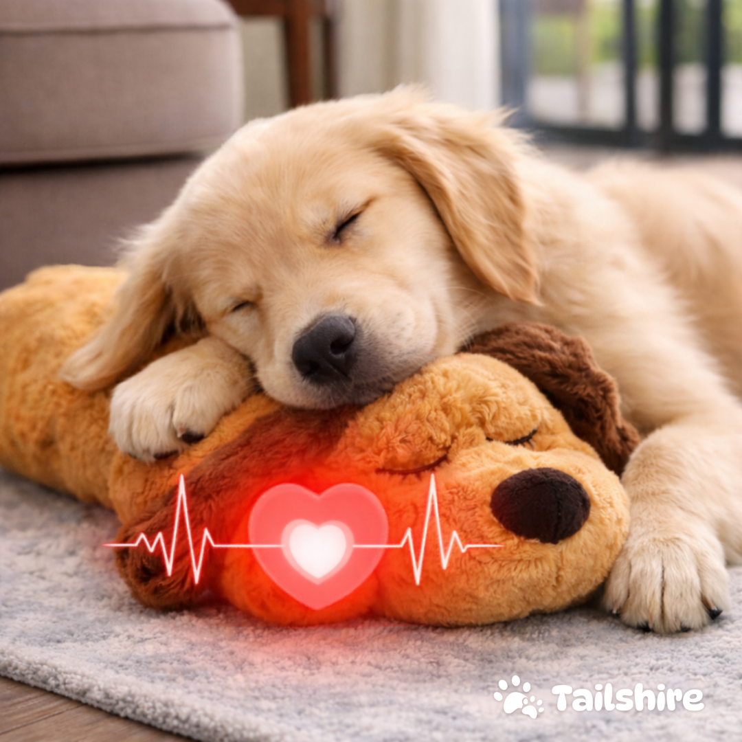 Tailshire Cuddle Buddy with heartbeat