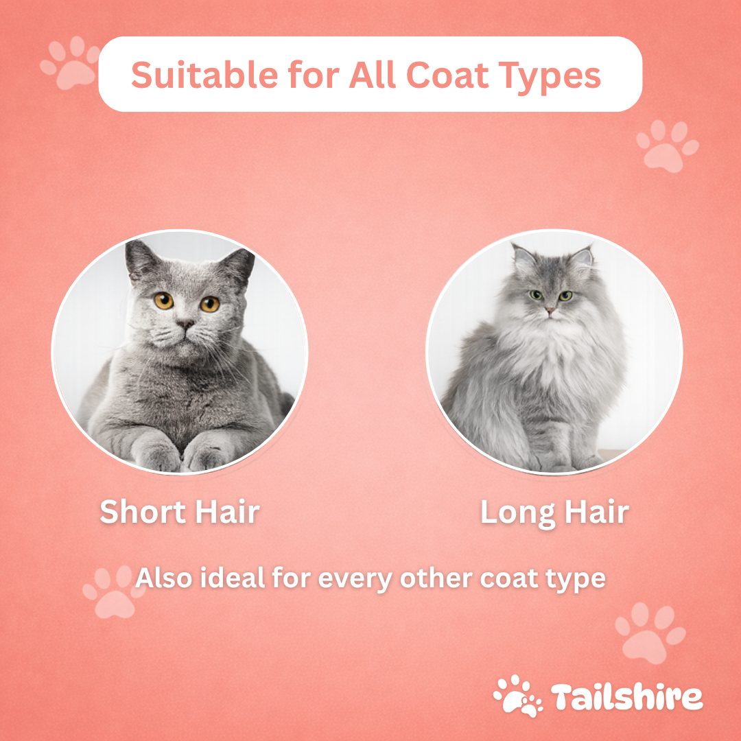 One-Click Brush – suitable for all coat types