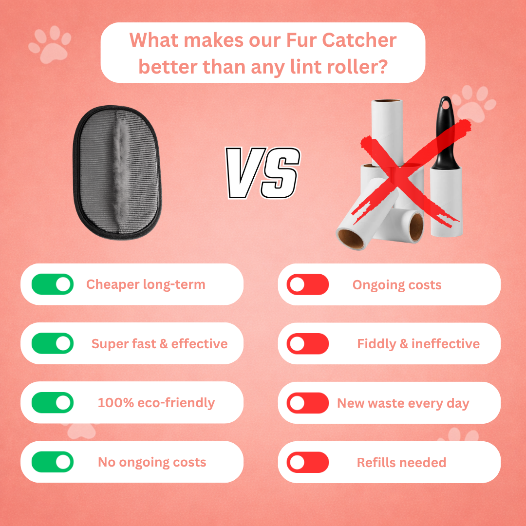 Fur Catcher vs lint roller