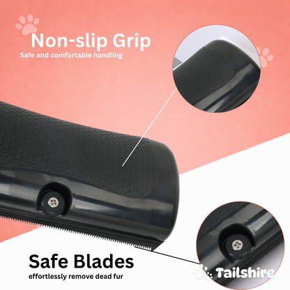 Coat Gloss Brush – non-slip grip and safe blades