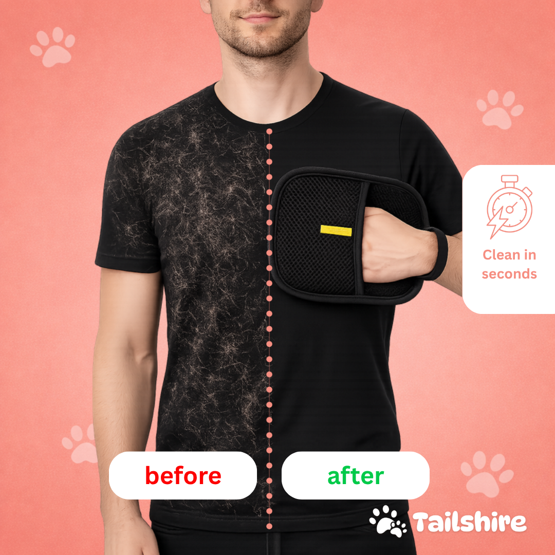 Fur Catcher – before and after