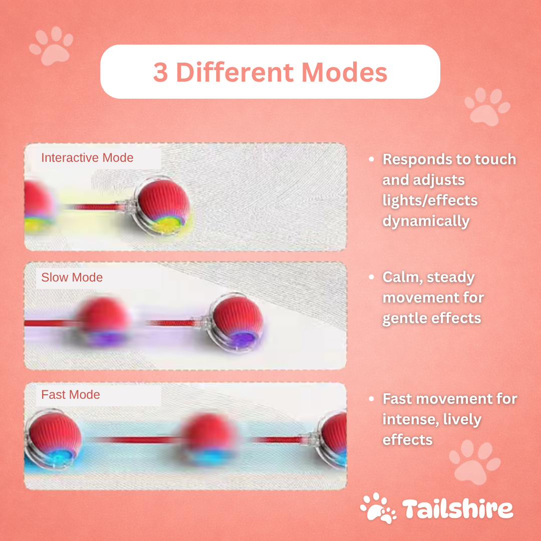 Interactive Ball – 3 different modes