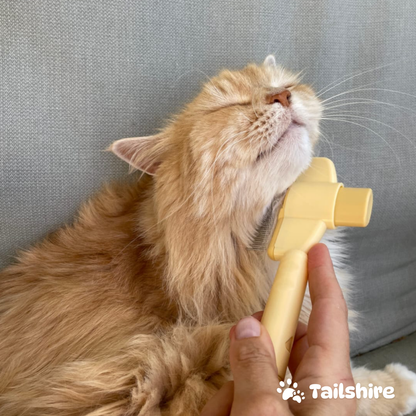 One-Click Brush in use on a cat