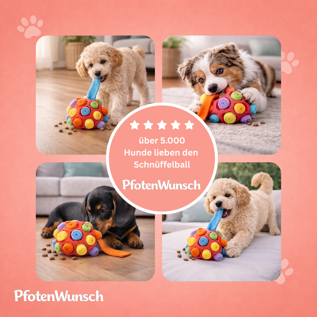 Snuffle ball for dogs