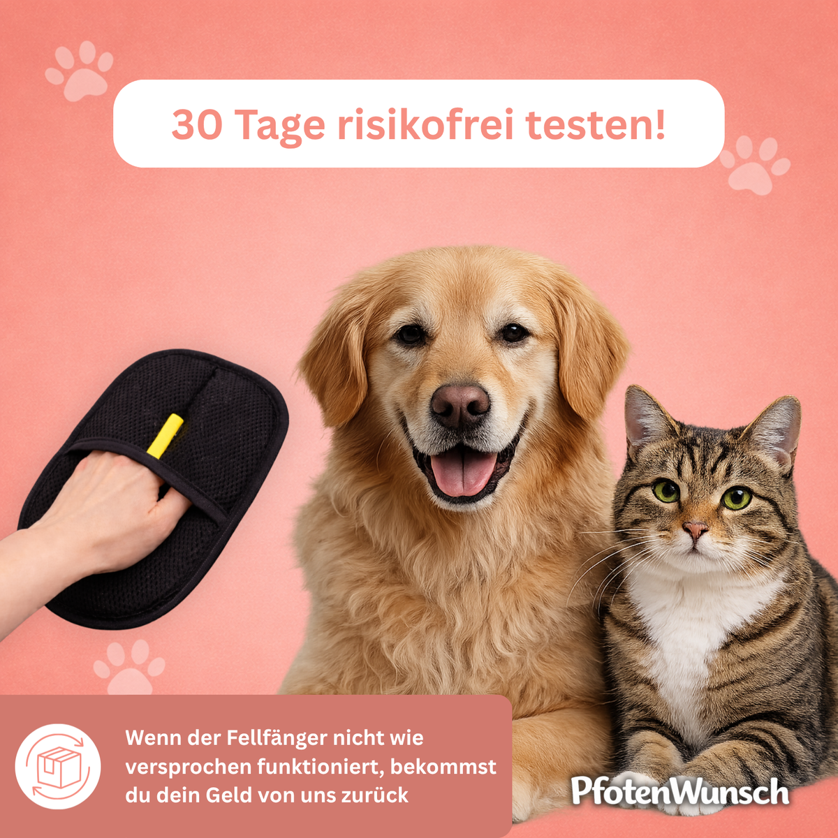 Fur catcher for cats & dogs